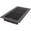 6" x 12" (Wall Opening Size) Silver Maple Gray Floor Register (350 Series)