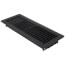 4" x 12" (Wall Opening Size) Black Floor Register (350 Series)