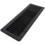4" x 14" (Wall Opening Size) Black Floor Register (350 Series)