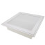 12" x 12" (Wall Opening Size) White Steel Fixed-Bar Filter Grille (96AFB2 Series)