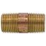 1/2" x 1-3/4" Brass Nipple (Lead Free)