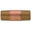 1/2" x 2-1/4" Brass Nipple (Lead Free)