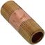 1/2" x 2-1/4" Brass Nipple (Lead Free)