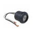 Keyless Lampholder for Temporary Lighting, Medium Base, Two 6" Leads - Black (250V/660W)