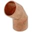 5/8" OD ACR Copper 45° Elbow