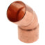 1-3/8" OD ACR Copper 45° Elbow