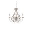 Dover 24.5" 5 Light Chandelier (Brushed Nickel)