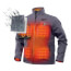 M12 Grey Heated TOUGHSHELL Jacket Only (M)