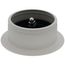 Color-Coordinated Metal Disposal Flange (Soft White)