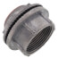1-1/4" Zinc Die Cast Rigid Watertight Hub w/ Insulated Throat