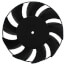 Condenser Fan Blade, 20414601