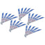 B818R - 8" Bi-Metal Reciprocating Blade, 25-pk (Thin Metal and Medium Metal)