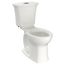Edgemere 2-Piece Dual Flush 1.6 gpf/6.0 Lpf and 1.1 gpf/4.2 Lpf Chair-Height Round-Front Toilet Less Seat (White)