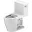 D-Neo PRO 1.28 GPF Rimless Elongated Toilet Bowl, Single Flush, ADA Compliant, w/ DuraShield and Right Lever Flush, Less Seat (White)