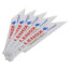418R - 4" Bi-Metal Reciprocating Blade, 5-pack (Metal & Non-Ferrous Metal)