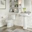 Heritage VorMax 2-Piece 1.28 gpf/4.8 Lpf Chair Height Elongated Toilet less Seat (White)