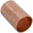 1-1/8" OD ACR Copper Coupling w/ Roll Stop