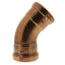 4" ProPress XL-C Copper 45 Elbow (PxP)