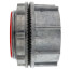2-1/2" Zinc Die Cast Rigid Watertight Hub w/ Insulated Throat