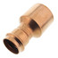 2-1/2" x 1-1/2" ProPress XL-C Copper Reducer FTG x Press (Lead Free)