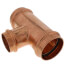 4" x 4" x 3/4" ProPress x Female XL-C Copper Tee (Lead Free)