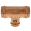 4" x 4" x 3/4" ProPress x Female XL-C Copper Tee (Lead Free)