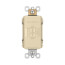 Radiant Spec-Grade Dead Front Self-Test GFCI Receptacle, NEMA 5-20R, 20A - Ivory (125V)