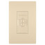 Radiant Spec-Grade Dead Front Self-Test GFCI Receptacle, NEMA 5-20R, 20A - Ivory (125V)