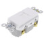Radiant Spec-Grade Dead Front Self-Test GFCI Receptacle, NEMA 5-20R, 20A - White (125V)