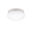 Ceiling Space 9.25" 1 Light Flush Mount (White)