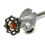 6", 1/2" MIP x 1/2 Sweat Frost-Free Anti Siphon Silcock (Lead Free)