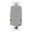 Hospital-Grade Self-Test Duplex GFCI Receptacle, NEMA 5-20R - Ivory (20A)