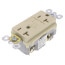 Radiant Spec-Grade Self-Test GFCI Receptacle - Ivory (20A)