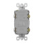 Radiant Spec-Grade Tamper-Resistant Self-Test Duplex GFCI Receptacle, NEMA 5-20R - Light Almond (20A)