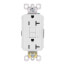Radiant Spec-Grade Tamper-Resistant Self-Test Duplex GFCI Receptacle, NEMA 5-20R - White (20A)