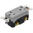 Radiant Spec-Grade Weather-Resistant Self-Test Duplex GFCI Receptacle, NEMA 5-20R - Gray (20A)