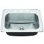 Colony 25" x 22" Stainless Steel 3-Hole Topmount 1-Bowl Kitchen Sink (Stainless Steel)