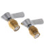 Silver Series 1/4 Turn Ceramic Repair Kit with Silver Series Handles, 21-300L