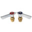 Silver Series 1/4 Turn Ceramic Repair Kit with Silver Series Handles, 21-300L