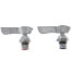 Silver Series 1/4 Turn Ceramic Repair Kit with Silver Series Handles, 21-310L