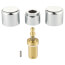 Replacement Push Button Valve with Hot & Cold Caps, 21-362L