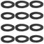Black Washers for Royal Series Supply Inlets (Pack of 12), 21-407
