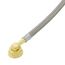 E-Z Install Wall Mount Stainless Steel Water Line Kit, 3/8", 30" Long, (Includes Mounting Hardware), 21-445L