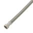 E-Z Install Wall Mount Stainless Steel Water Line Kit, 3/8", 30" Long, (Includes Mounting Hardware), 21-445L