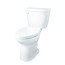 Maxwell 17" High Elongated Toilet Bowl with Tank, 1.28 GPF (White)