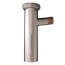 1-1/2" x 6" Chrome Plated Dishwasher Tailpiece with Solid Brass Nut, 22 GA, Direct Connect (3/4" Copper)