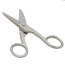 5-1/4" Notched Electrician's Scissors (Nickel-Plated)