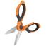 7" Long Reach Cable Stripping Electrician Scissors (Nickel-Plated)