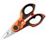 6" Compact Cable Stripping Electrician Scissors (Stainless Steel)