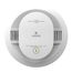 Battery Powered Combination Smoke and Carbon Monoxide Detector w/ Alarm LED Warning Lights & Voice Alerts